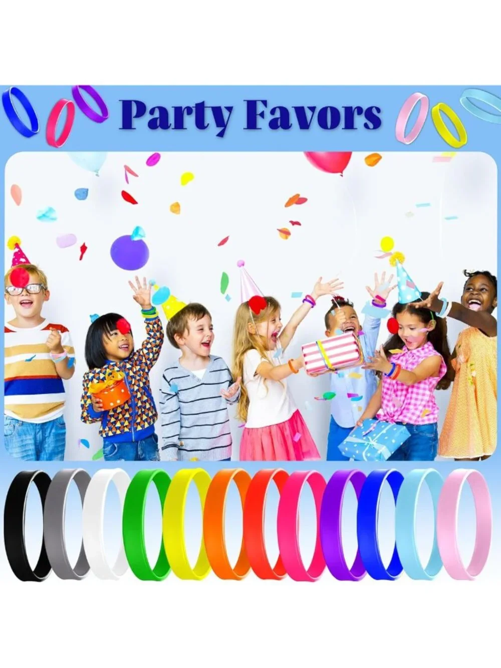 Vibrant Silicone Wristbands - 120 Blank Rubber Bracelets for Teens & Adults